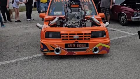 CRAZY MODIFIED Cars Leaving Carshow - BURNOUTS! POLICE DOESN'T CARE..