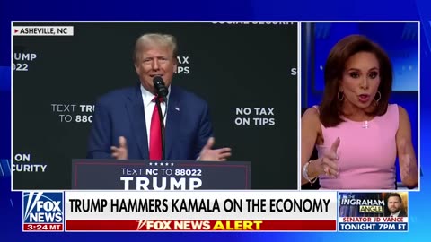 Judge Jeanine: Kamala is 'copying' Trump!