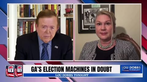 Lou Dobbs about Georgia moving to Paper Ballots...