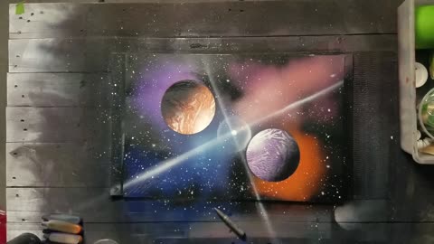 For Some Friends - Spray Paint Art - ASMR - Short