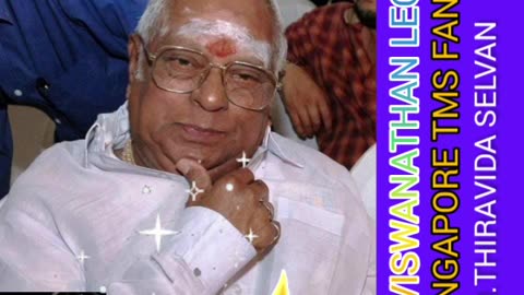 M.S. VISWANATHAN LEGEND. SINGAPORE TMS FANS . M.THIRAVIDA SELVAN SINGAPORE