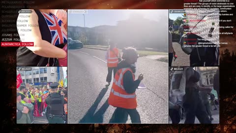 Protest in Crawley West Sussex | UK Protests Coverage