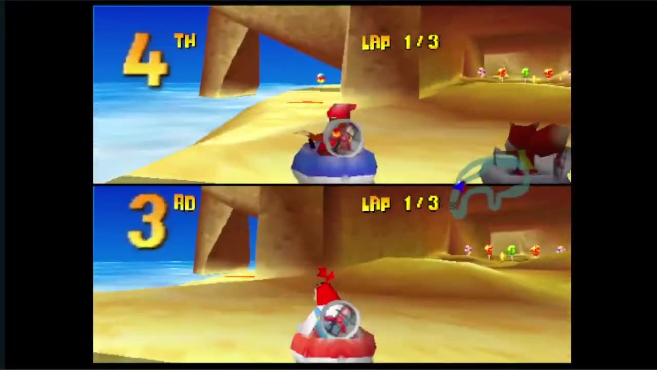 Diddy Kong Racing day 2 Does anyone feel like Wave Race?