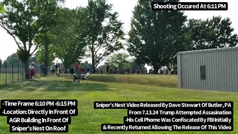 Sniper’s Nest Video Released [Trump Assassination Attempt]