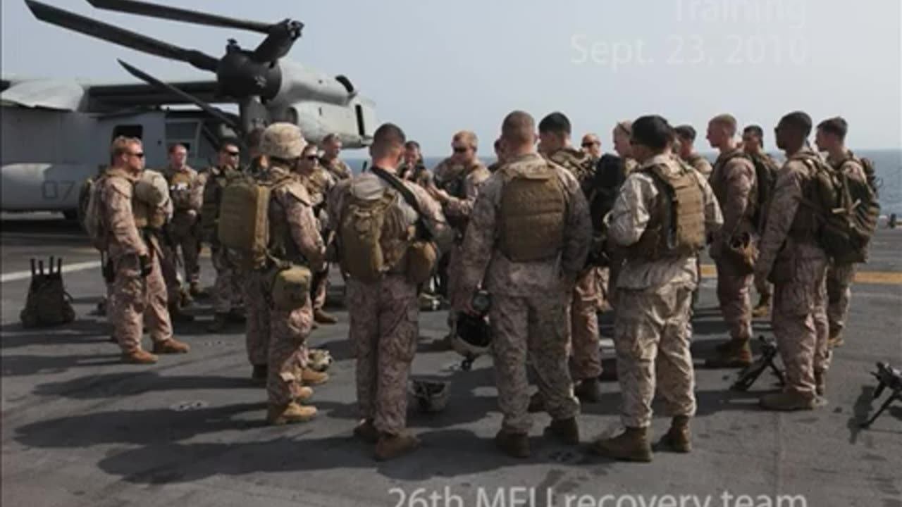 Marines rescue downed pilot in Libya