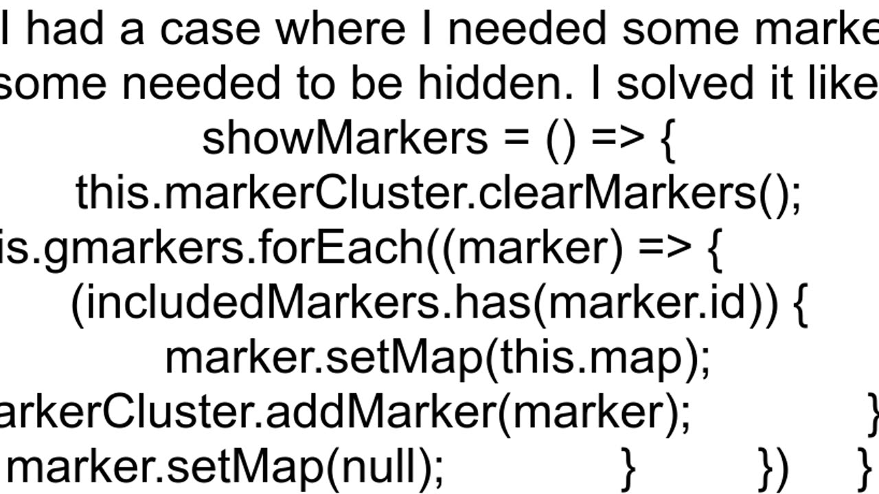 Hidden markers appear after zoom API Google Maps V3