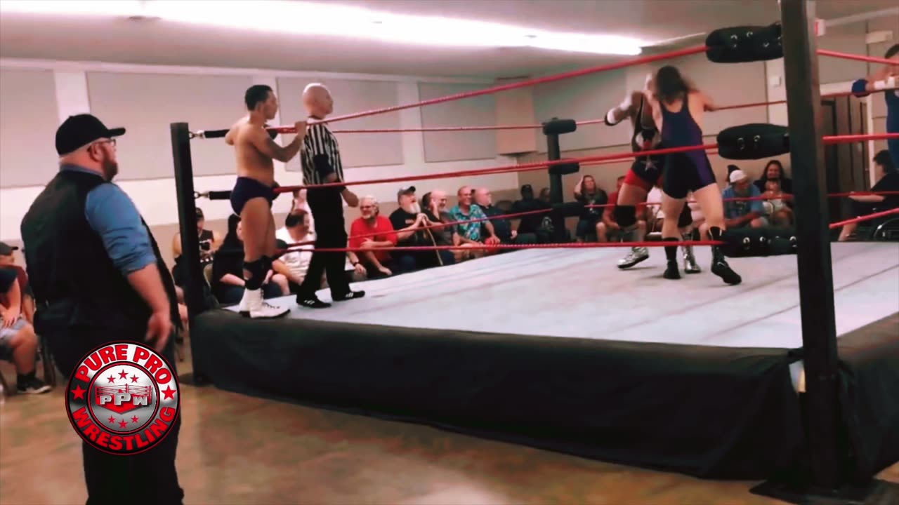 Pure Pro Wrestling:Wyatt Sutton & Corey Bryant vs Big Money Inc