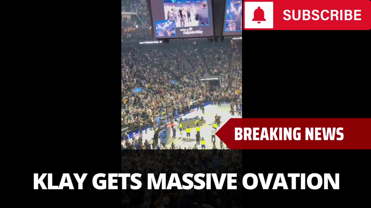 Fans Go Crazy For Klay Thompson In Warriors Return