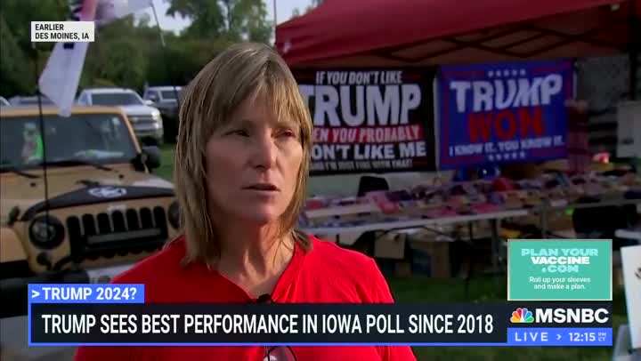 ‘I See a Civil War Coming’: Trump Rally Attendee Stuns MSNBC with Warning for DC Politicians