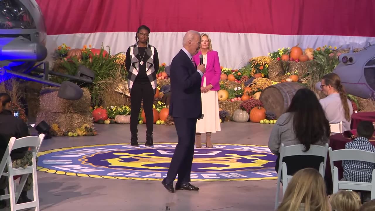 'I Love Your Ears': Biden Singles Out 6-Year-Old Child In The Crowd During A 'Friendsgiving Dinner