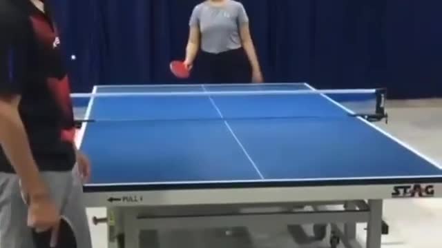 Table tennis tricks😍😍😍 ..... Follow more 😁😁😁😁