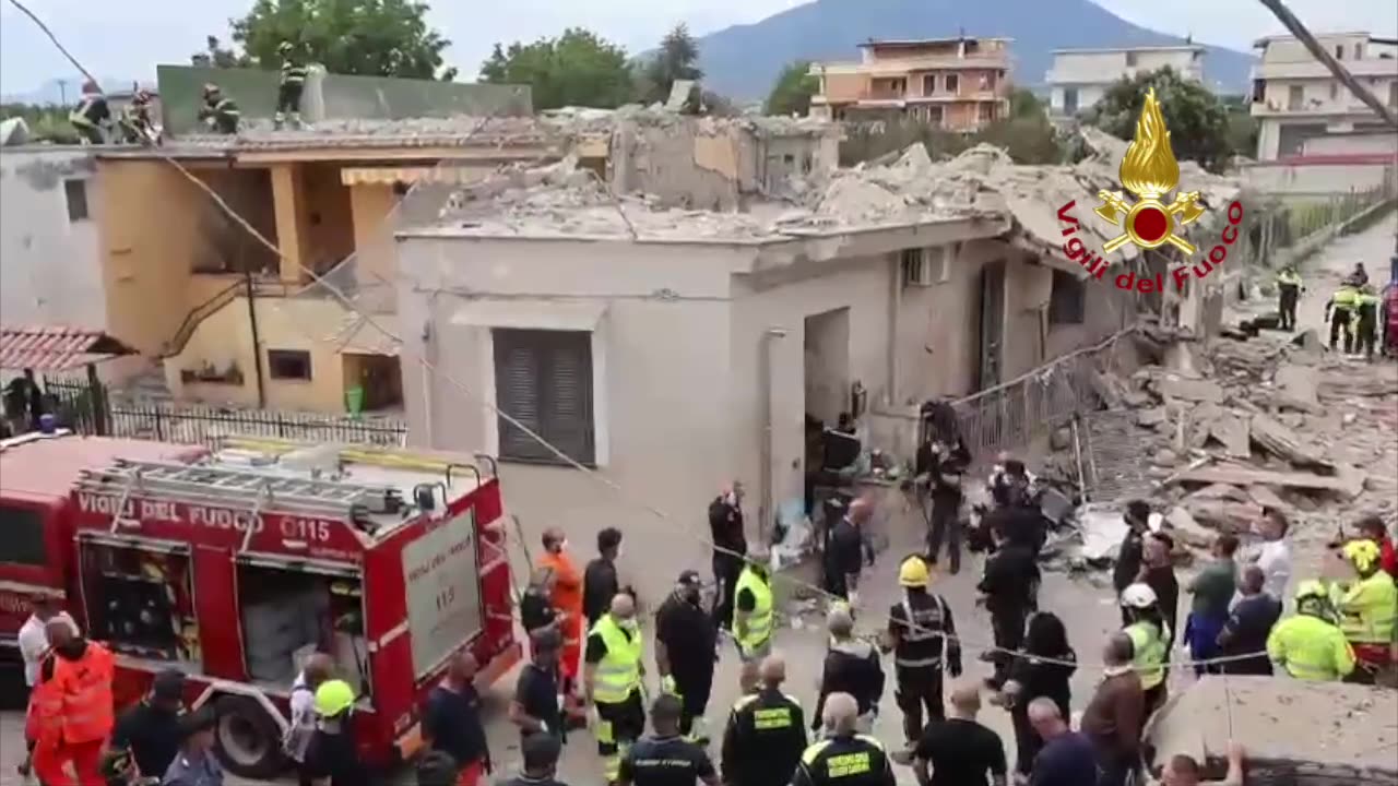 Casa crolla per esplosione: morti due bambini a Saviano (Napoli)