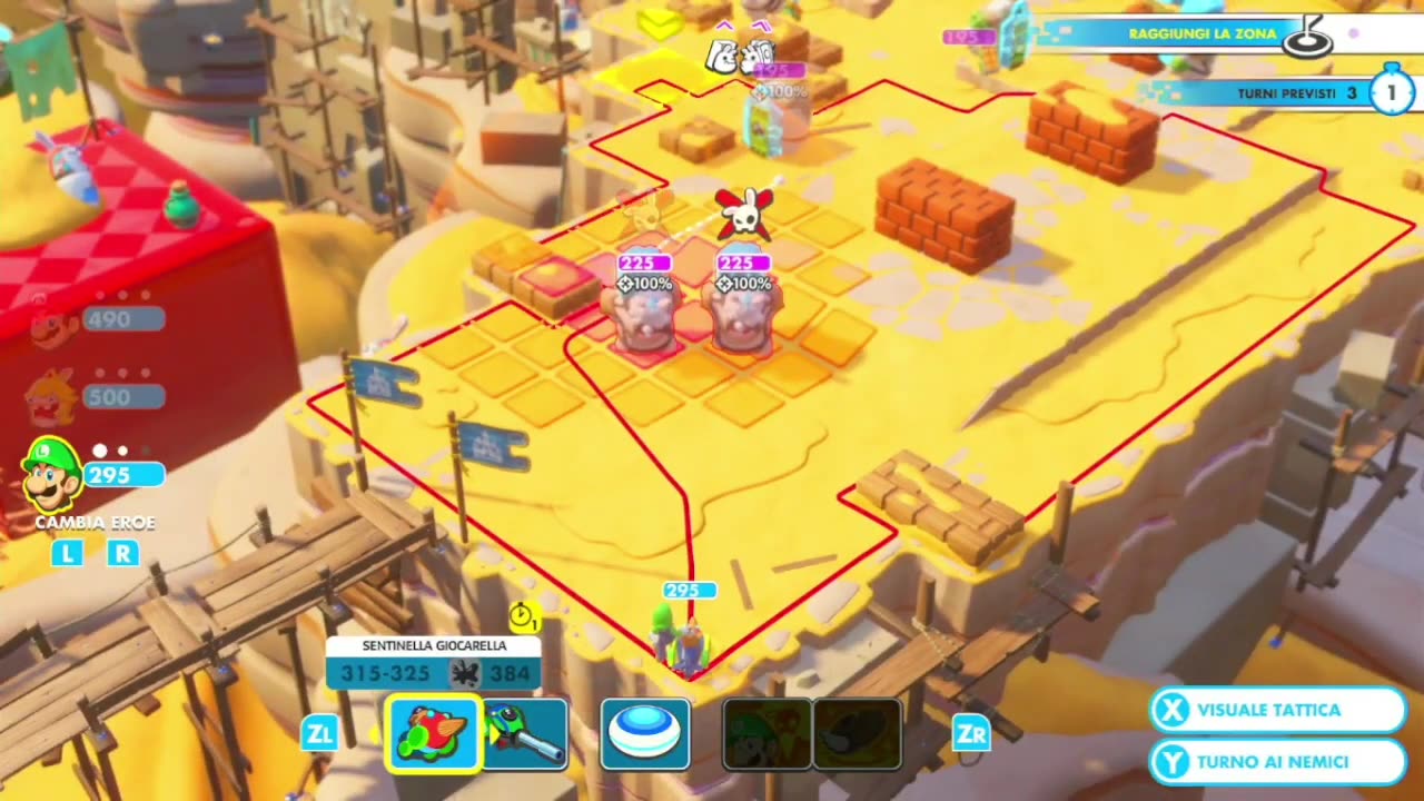 Mario + Rabbids Kingdom Battle (Capitolo 1 Collisione dei Mondi)