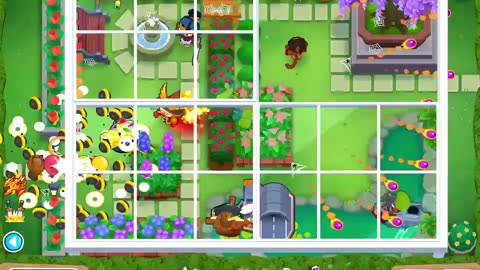 BTD6 covered garden map on hard mode