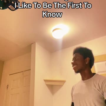 When Someone Put Me On To Something Fire But I Like To Be The First To Know