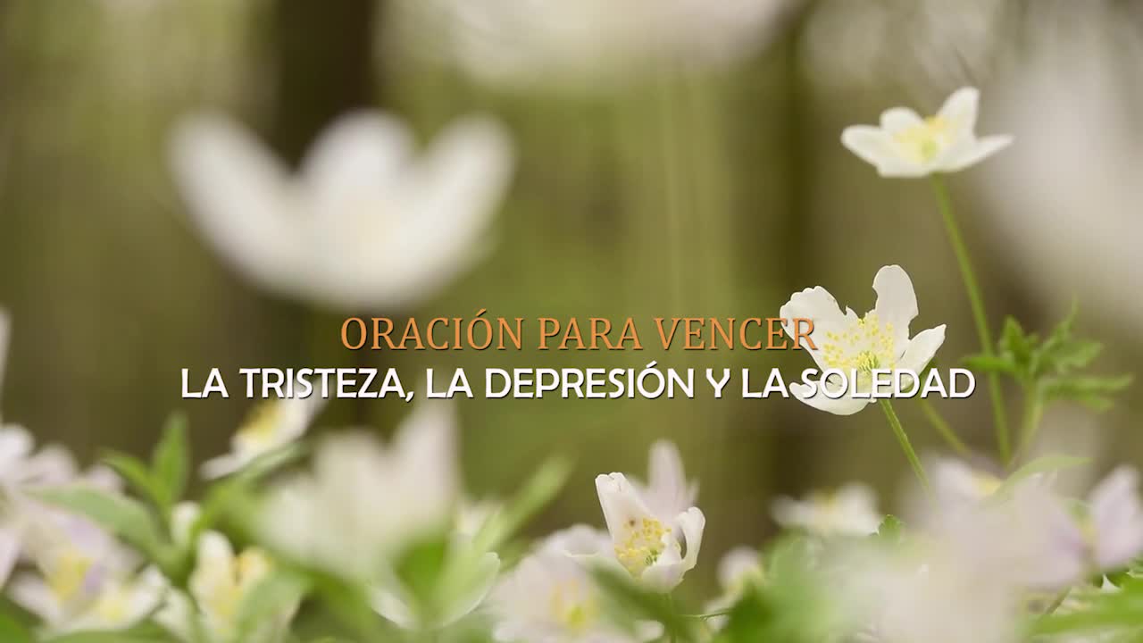 ORACIÓN PARA VENCER LA TRISTEZA, LA DEPRESIÓN Y LA SOLEDAD