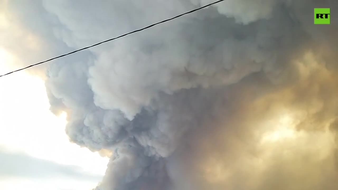 Emergency regime declared in Russian region amid fierce wildfire.mp4