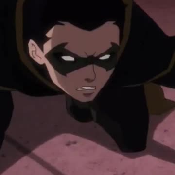 Batman Beats His Son