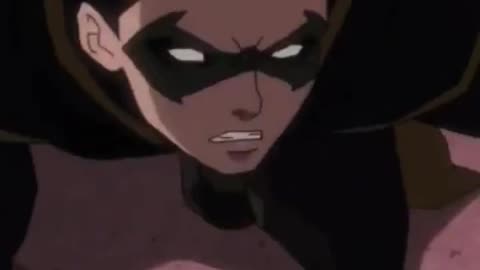 Batman Beats His Son