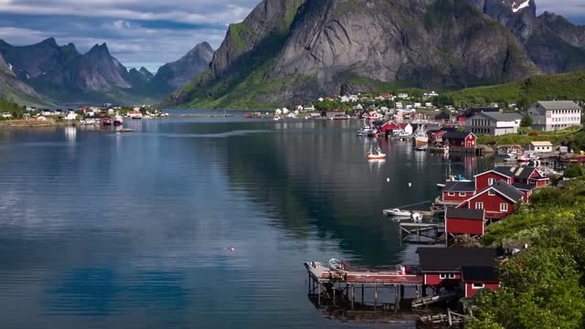 lofoten is an archipelago in the county of nordland norway