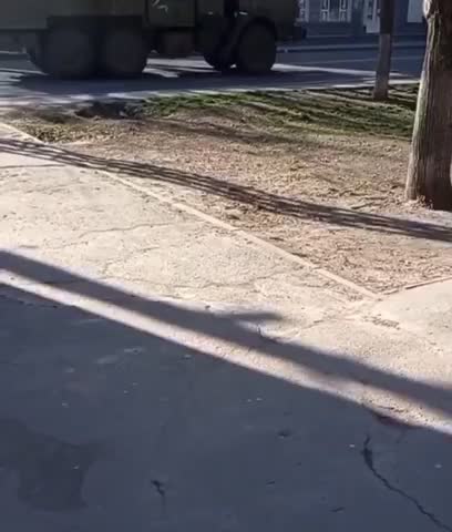 Russian BM-30 smerch MLRS system in Kherson,Ukraine