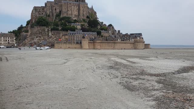 A Famous Land Mark In Mont Saint Michael