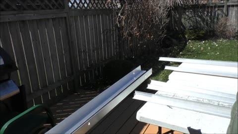 Preparing Vertical Solar Panel Rack Pieces