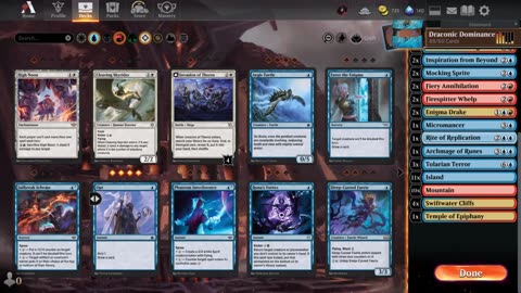 Magic the Gathering Arena: Watch me duel Pro. players in the Ranked format, Match 2 out of 3