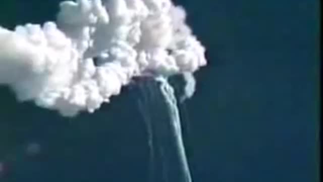 Crowd Reaction: Space Shuttle Challenger Explosion January 28, 1986