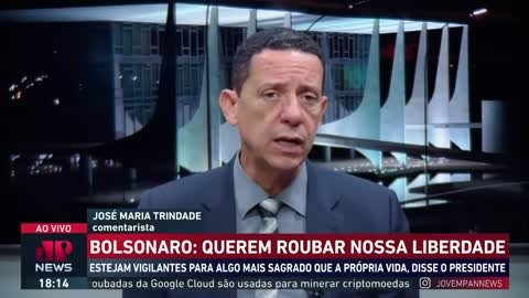 Bolsonaro faz discurso em defesa da liberdade dos brasileiros