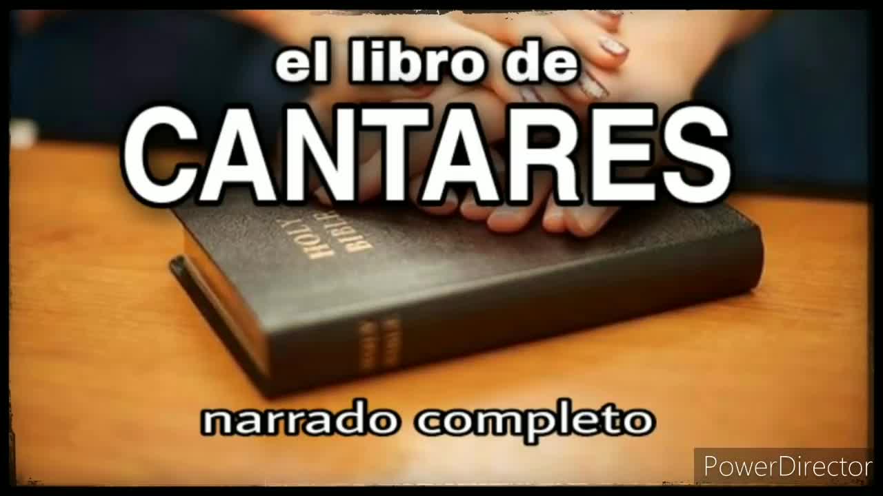 el libro de CANTARES (AUDIOLIBRO) narrado completo