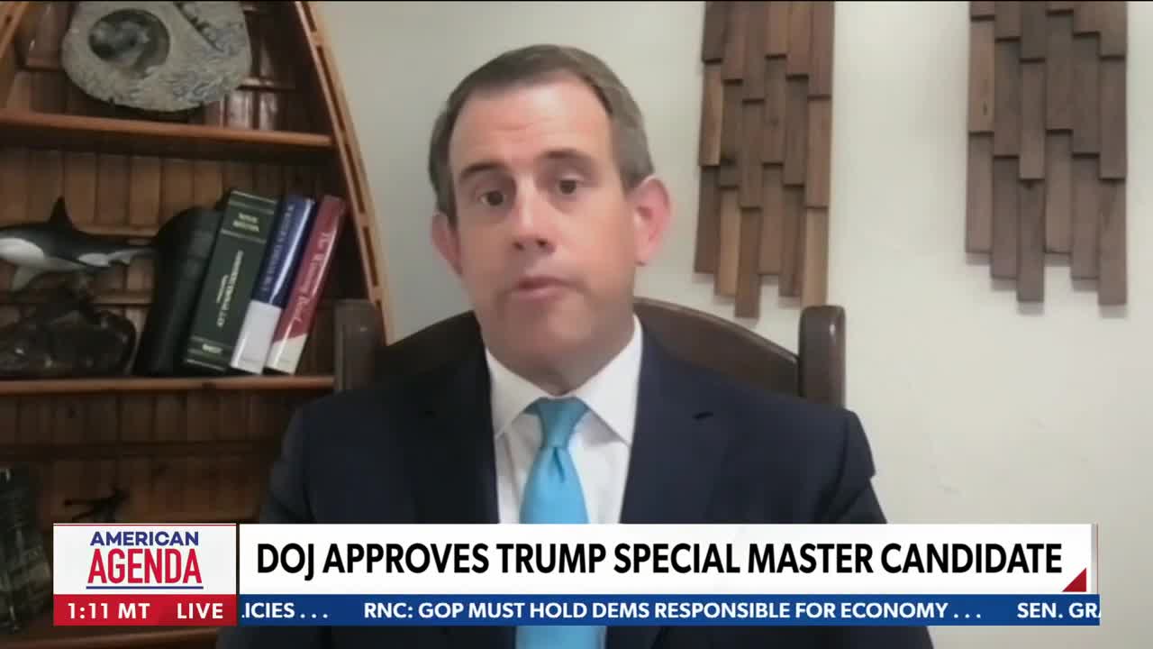 Trump attorney reacts to DOJ approving Trump Special Master candidate