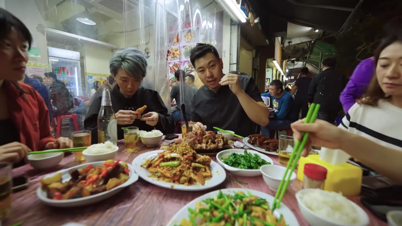 We Tried the Most Famous Street Seafood in Hong Kong | Street Food Tour with Lucas Sin | Bon Appétit