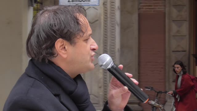 Bologna 05.11.2021 Lezioni in Libertà. UniBo. Studenti contro il Greenpass.