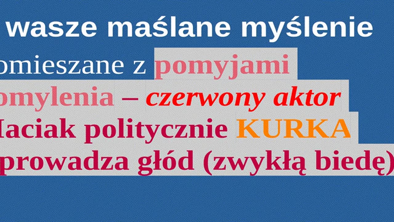 1/2 zła nadal złem!DiPa blada//*ŚWIECZNIKU*i Białoruś+włocławski |(ALE: Gadowski OK:zturczenie)