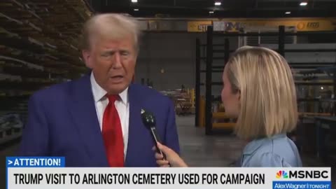 Donald Trump's Visit Arlington Cemetery