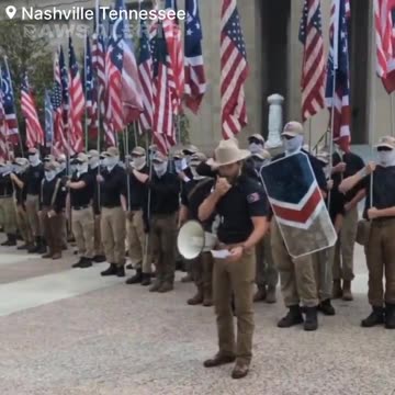 FEDS on Parade 1 - BREAKING A group called the Patriot Front