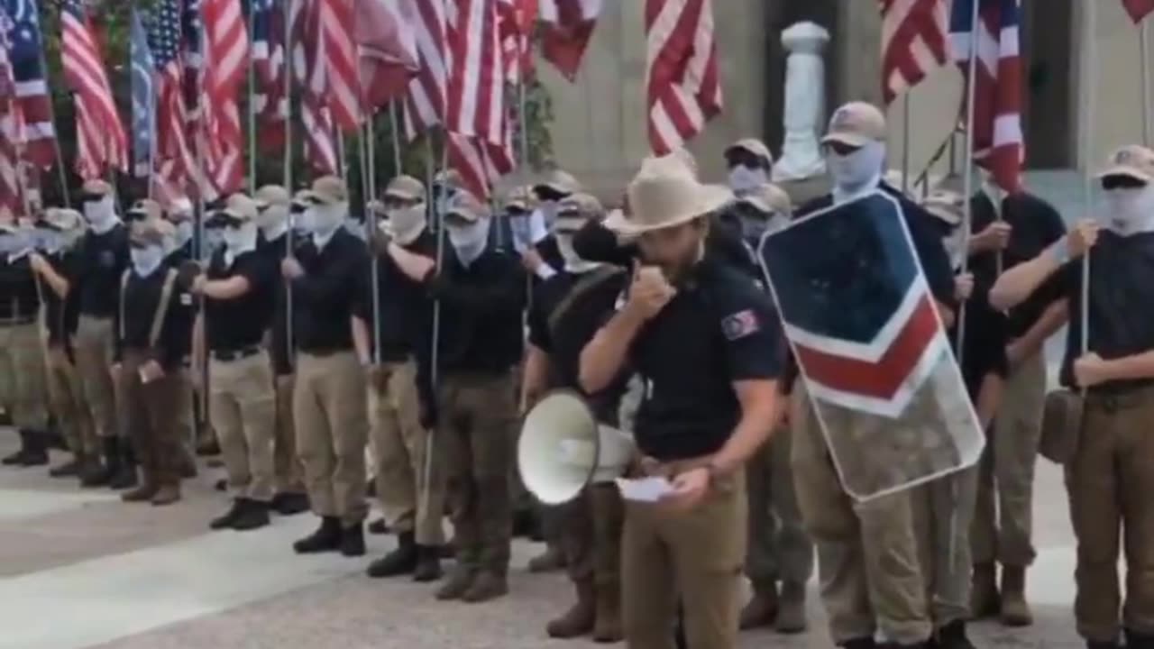 FEDS on Parade 1 - BREAKING A group called the Patriot Front