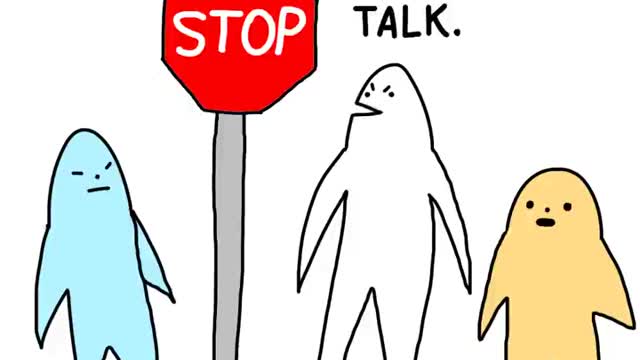 When someone telling you to stop