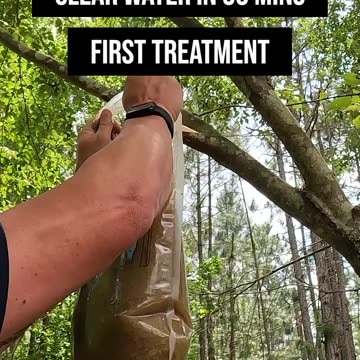 Turn a mudhole into DRINKABLE WATER