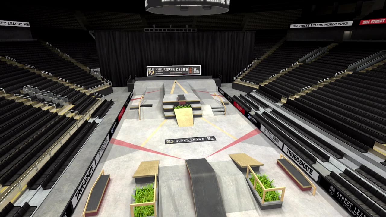 True Skate iOS Map #shorts SLS 2014 Super Crown