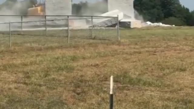 Demolition of Georgia Guidestones