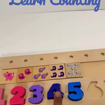 Learn Counting from 1 to 5 Educational Videos