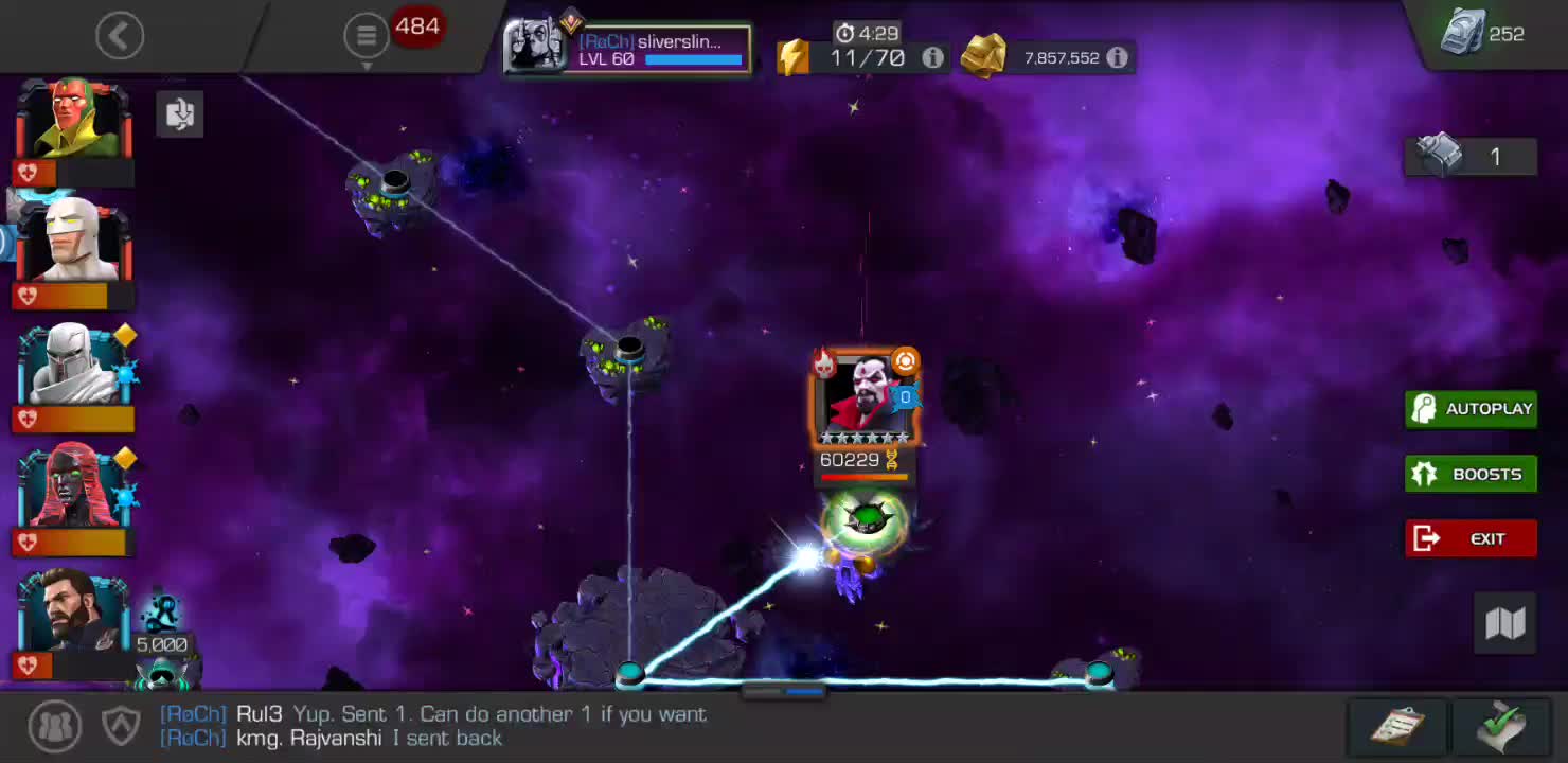 Mcoc 6.2.2 Mr.Sinister battle