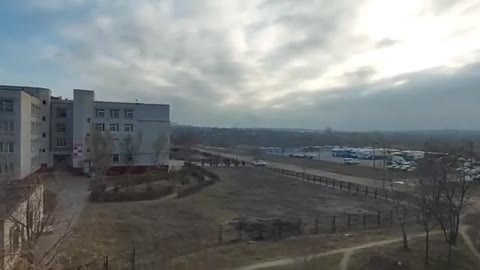 Ukraine Zaporozhye. Re-firing