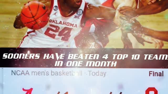 SOONERS PULL OFF THEIR 4TH TOP 10 WIN IN ONE MONTH