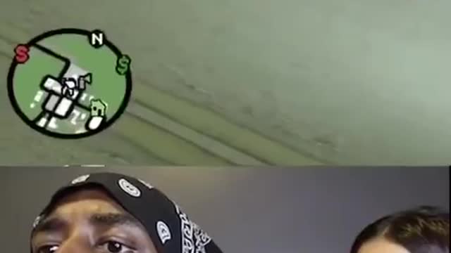 Playing GTA with my girlfriend beside me