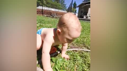 Babies Playing With Water Compilation