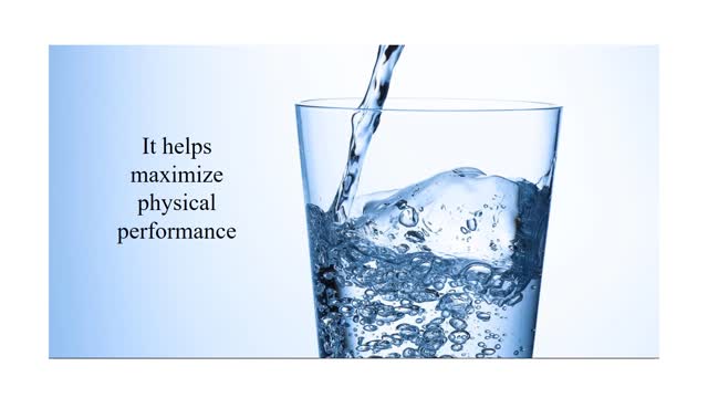 Nutritional and health benefits of drinking water