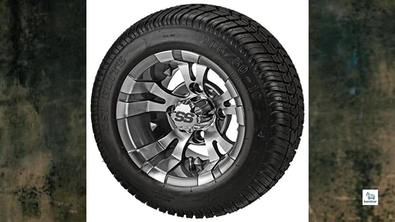 Review - RM Cart 10" Warlock Gun Metal Gray/Machined on 205/50-10 LSI Elite Low Pro Tire (Set of 4)